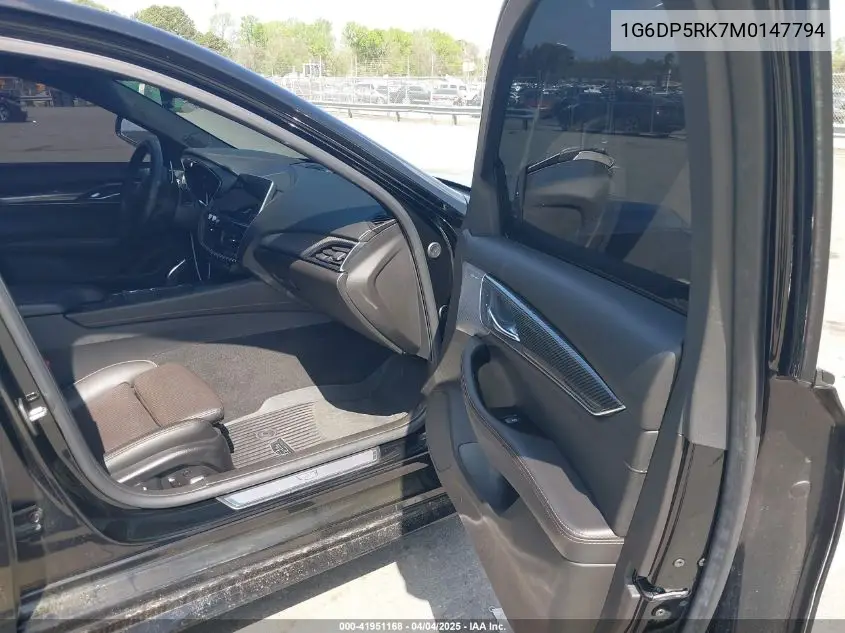 2021 Cadillac Ct5 Sport VIN: 1G6DP5RK7M0147794 Lot: 41951168