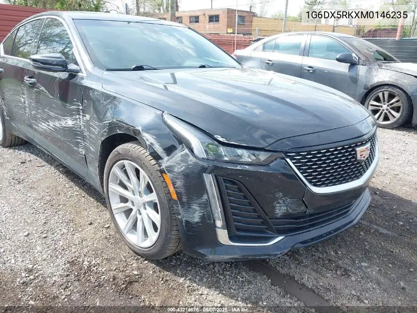 2021 Cadillac Ct5 Luxury VIN: 1G6DX5RKXM0146235 Lot: 42214676
