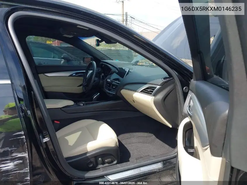 2021 Cadillac Ct5 Luxury VIN: 1G6DX5RKXM0146235 Lot: 42214676