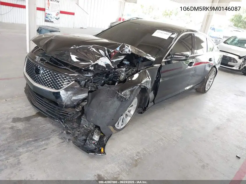 2021 Cadillac Ct5 Luxury VIN: 1G6DM5RK9M0146087 Lot: 42567880
