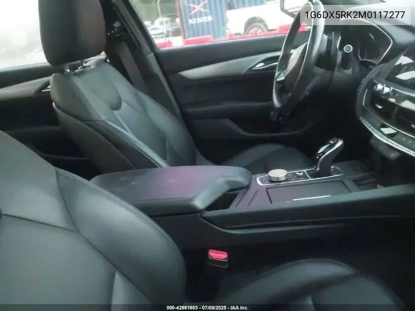 2021 Cadillac Ct5 Luxury VIN: 1G6DX5RK2M0117277 Lot: 42661803