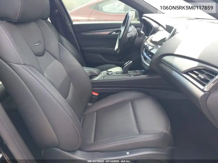 2021 Cadillac Ct5 Premium Luxury VIN: 1G6DN5RK5M0117859 Lot: 42728525