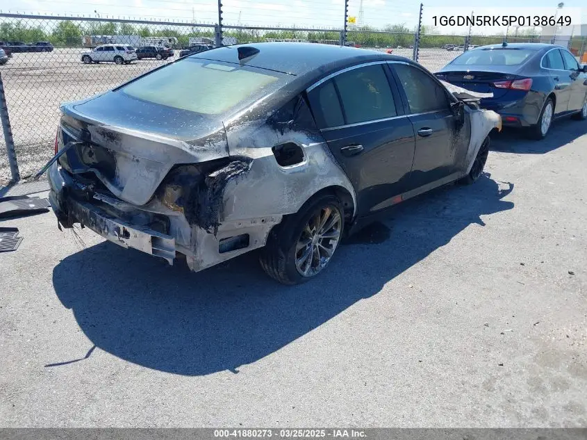 2023 Cadillac Ct5 Premium Luxury VIN: 1G6DN5RK5P0138649 Lot: 41880273