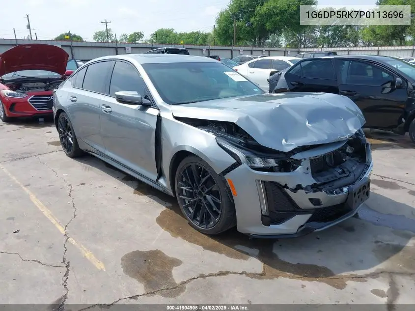 2023 Cadillac Ct5 Sport VIN: 1G6DP5RK7P0113696 Lot: 41904906