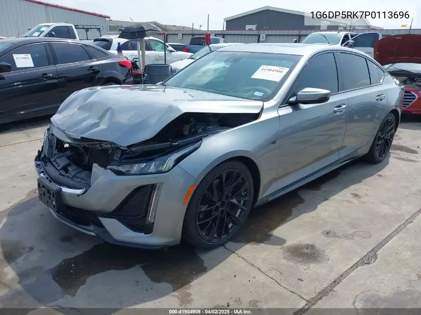 2023 Cadillac Ct5 Sport VIN: 1G6DP5RK7P0113696 Lot: 41904906