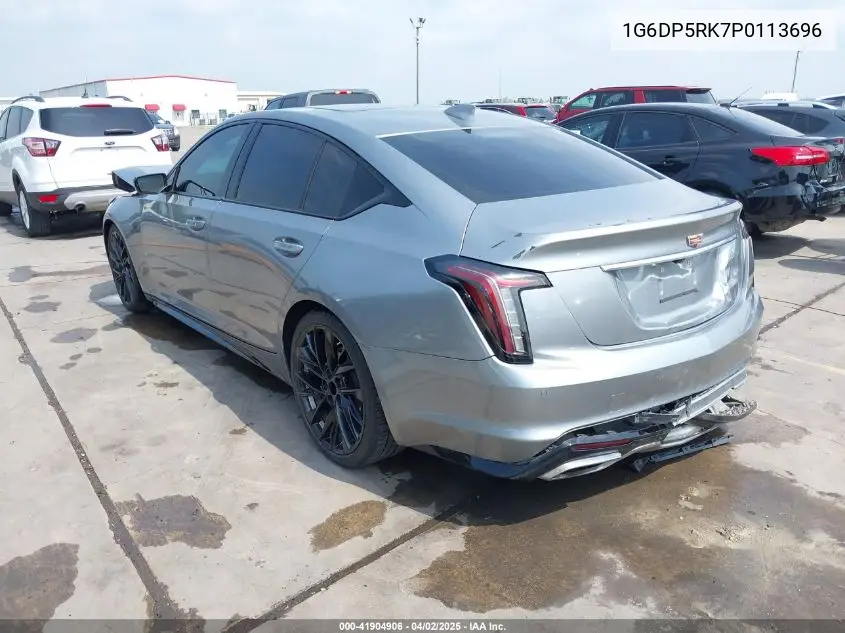 2023 Cadillac Ct5 Sport VIN: 1G6DP5RK7P0113696 Lot: 41904906