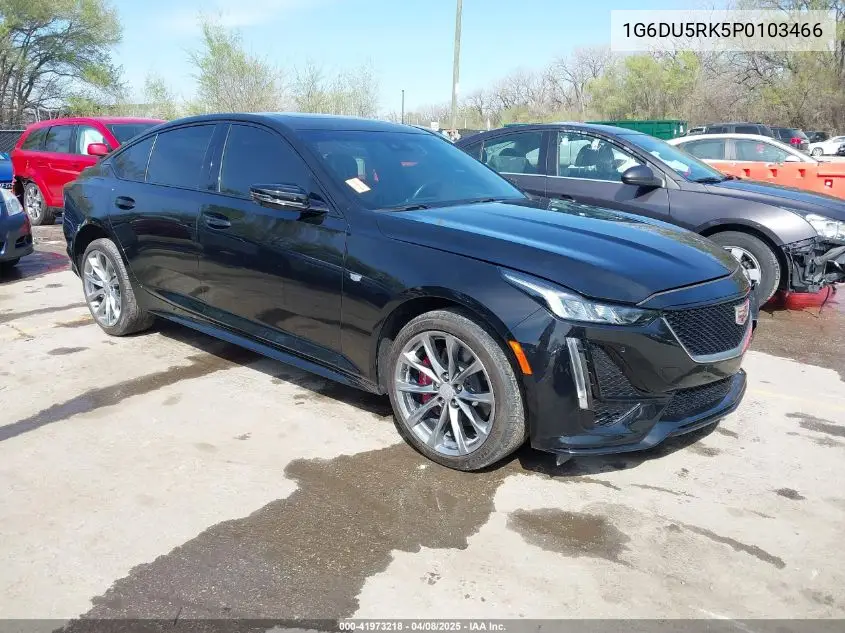 2023 Cadillac Ct5 Sport VIN: 1G6DU5RK5P0103466 Lot: 41973218