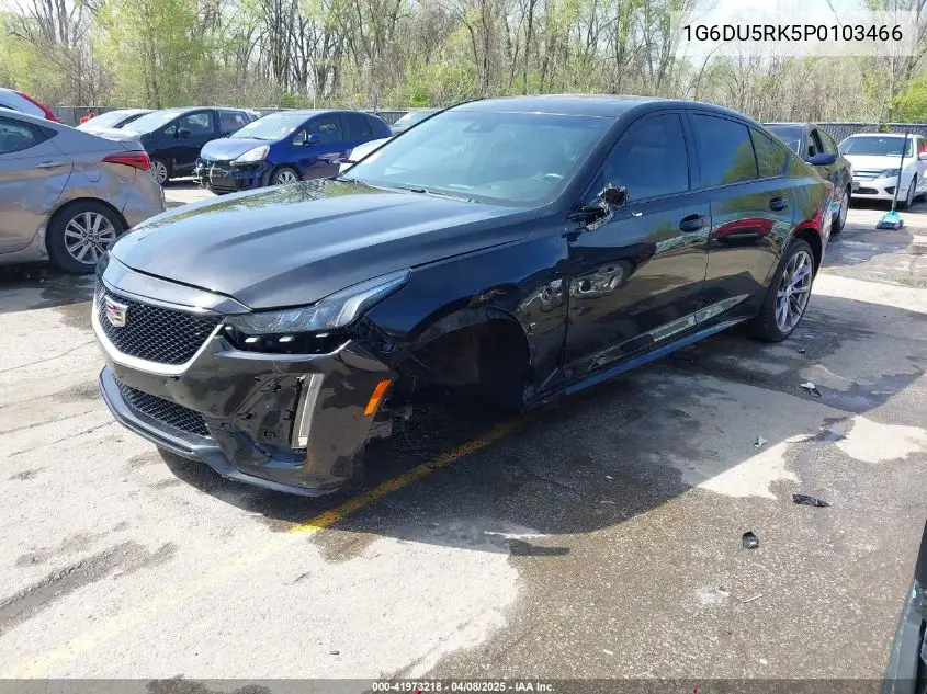 2023 Cadillac Ct5 Sport VIN: 1G6DU5RK5P0103466 Lot: 41973218