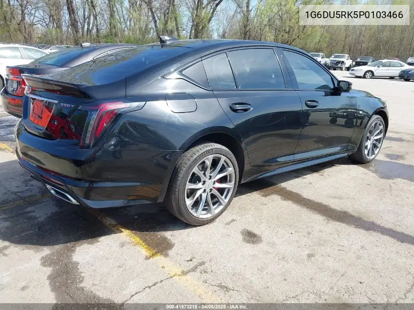 2023 Cadillac Ct5 Sport VIN: 1G6DU5RK5P0103466 Lot: 41973218