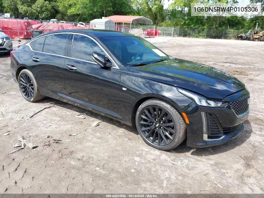 2023 Cadillac Ct5 Premium Luxury VIN: 1G6DN5RW4P0105306 Lot: 42253592