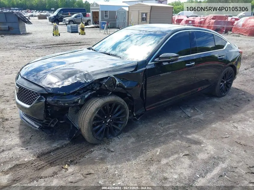 2023 Cadillac Ct5 Premium Luxury VIN: 1G6DN5RW4P0105306 Lot: 42253592
