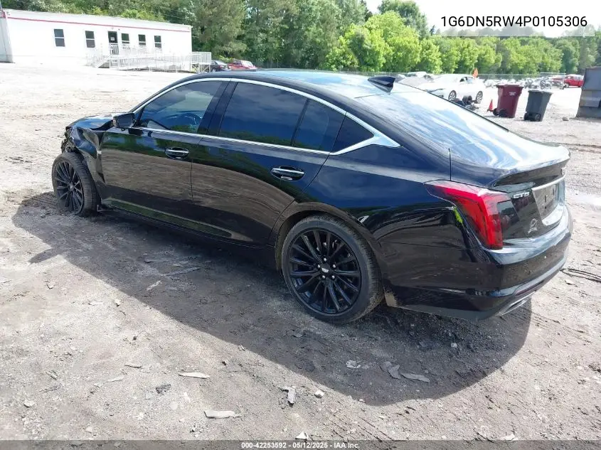 2023 Cadillac Ct5 Premium Luxury VIN: 1G6DN5RW4P0105306 Lot: 42253592