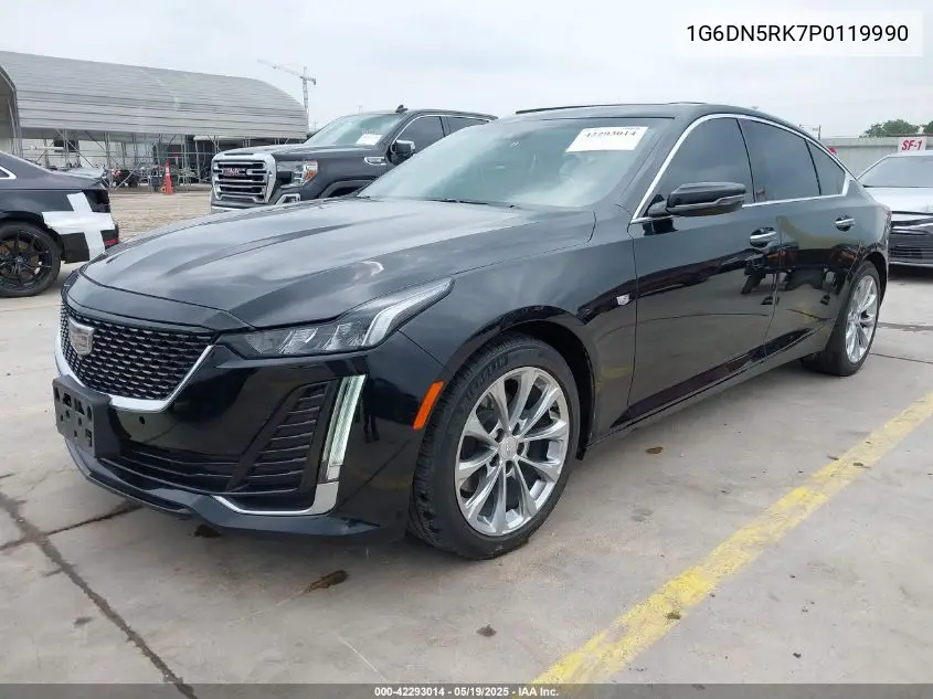2023 Cadillac Ct5 Premium Luxury VIN: 1G6DN5RK7P0119990 Lot: 42293014