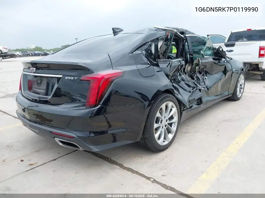 2023 Cadillac Ct5 Premium Luxury VIN: 1G6DN5RK7P0119990 Lot: 42293014