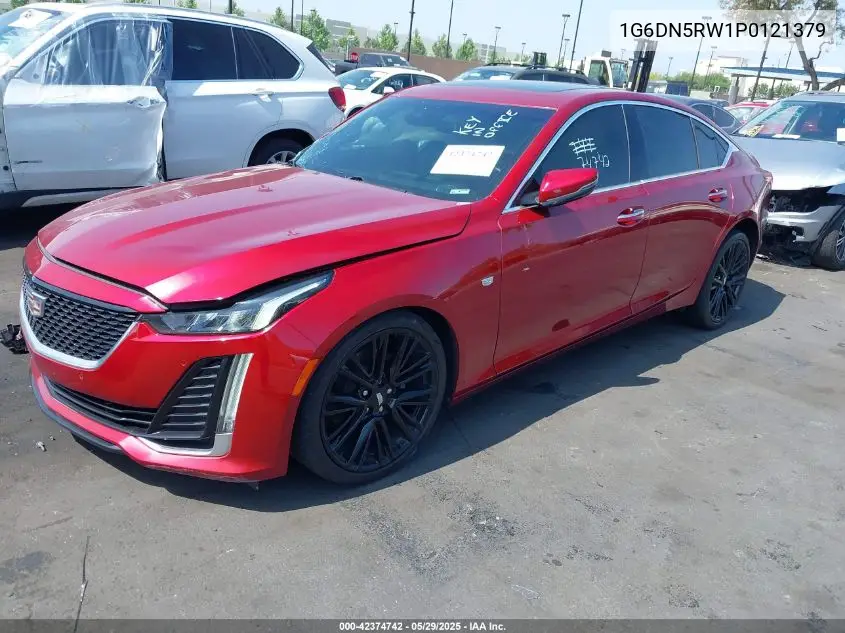 2023 Cadillac Ct5 Premium Luxury VIN: 1G6DN5RW1P0121379 Lot: 42374742