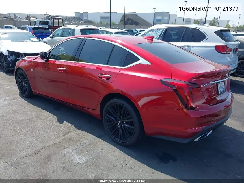 2023 Cadillac Ct5 Premium Luxury VIN: 1G6DN5RW1P0121379 Lot: 42374742