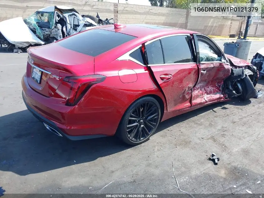 2023 Cadillac Ct5 Premium Luxury VIN: 1G6DN5RW1P0121379 Lot: 42374742