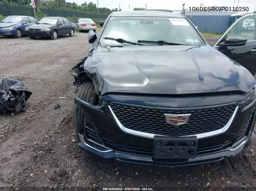 2023 Cadillac Ct5 Premium Luxury VIN: 1G6DS5RK9P0110250 Lot: 42543032