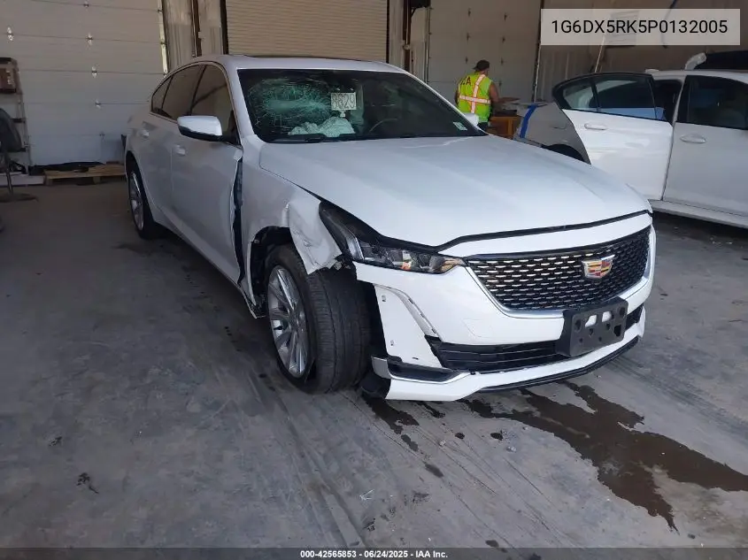 2023 Cadillac Ct5 Luxury VIN: 1G6DX5RK5P0132005 Lot: 42565853