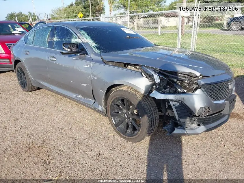 2023 Cadillac Ct5 Luxury VIN: 1G6DW5RK8P0137606 Lot: 42605633