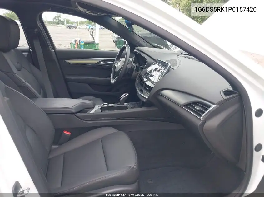 2023 Cadillac Ct5 Luxury VIN: 1G6DS5RK1P0157420 Lot: 42781147