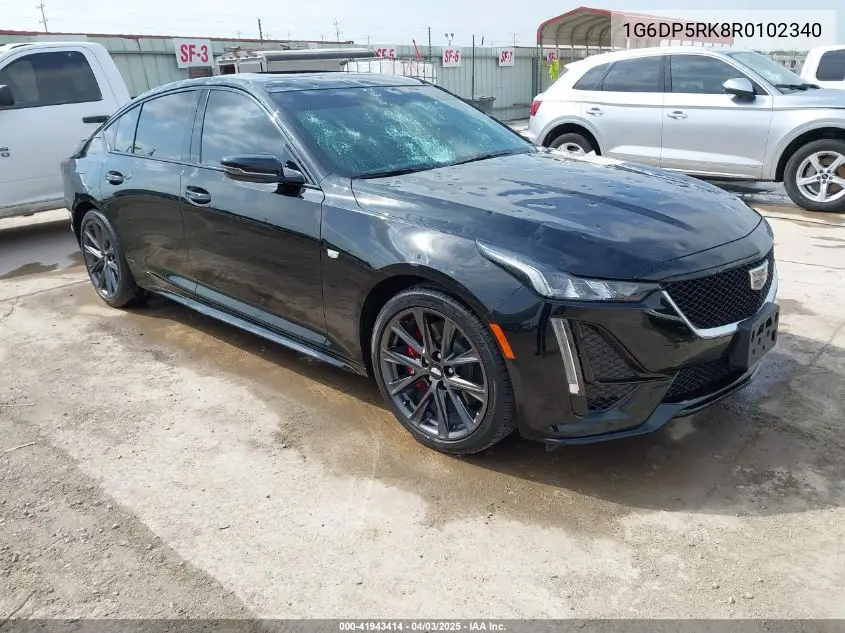 2024 Cadillac Ct5 Sport VIN: 1G6DP5RK8R0102340 Lot: 41943414