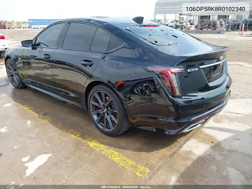 2024 Cadillac Ct5 Sport VIN: 1G6DP5RK8R0102340 Lot: 41943414