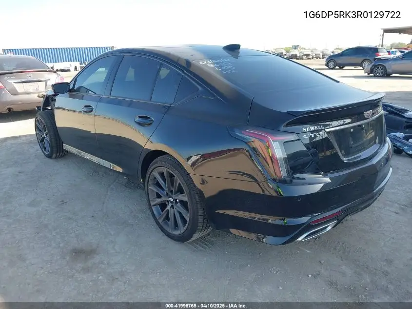 2024 Cadillac Ct5 Sport VIN: 1G6DP5RK3R0129722 Lot: 41998765