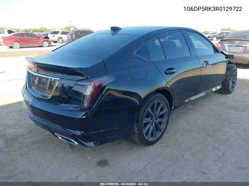 2024 Cadillac Ct5 Sport VIN: 1G6DP5RK3R0129722 Lot: 41998765