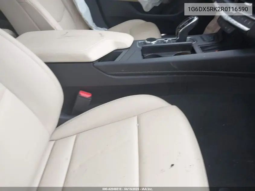 2024 Cadillac Ct5 Luxury VIN: 1G6DX5RK2R0116590 Lot: 42046518
