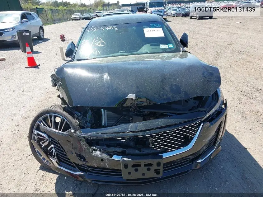 2024 Cadillac Ct5 Premium Luxury VIN: 1G6DT5RK2R0131439 Lot: 42129787