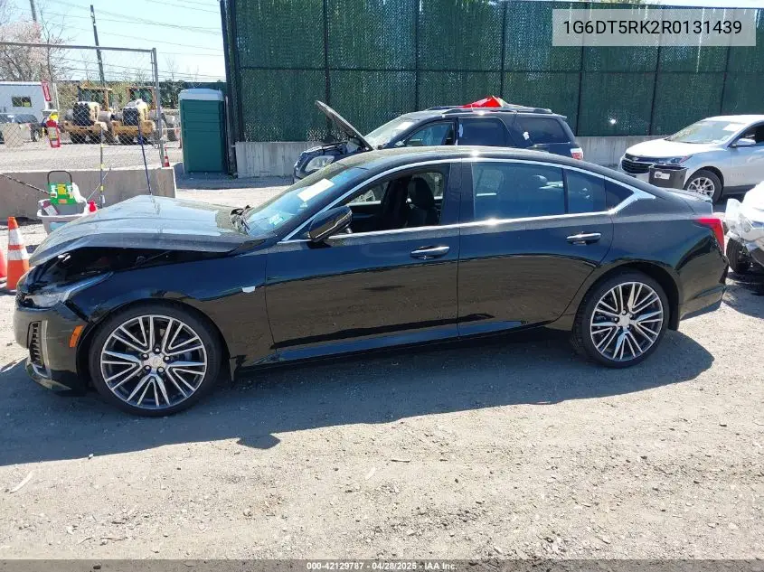 2024 Cadillac Ct5 Premium Luxury VIN: 1G6DT5RK2R0131439 Lot: 42129787