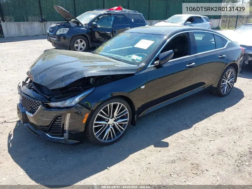 2024 Cadillac Ct5 Premium Luxury VIN: 1G6DT5RK2R0131439 Lot: 42129787