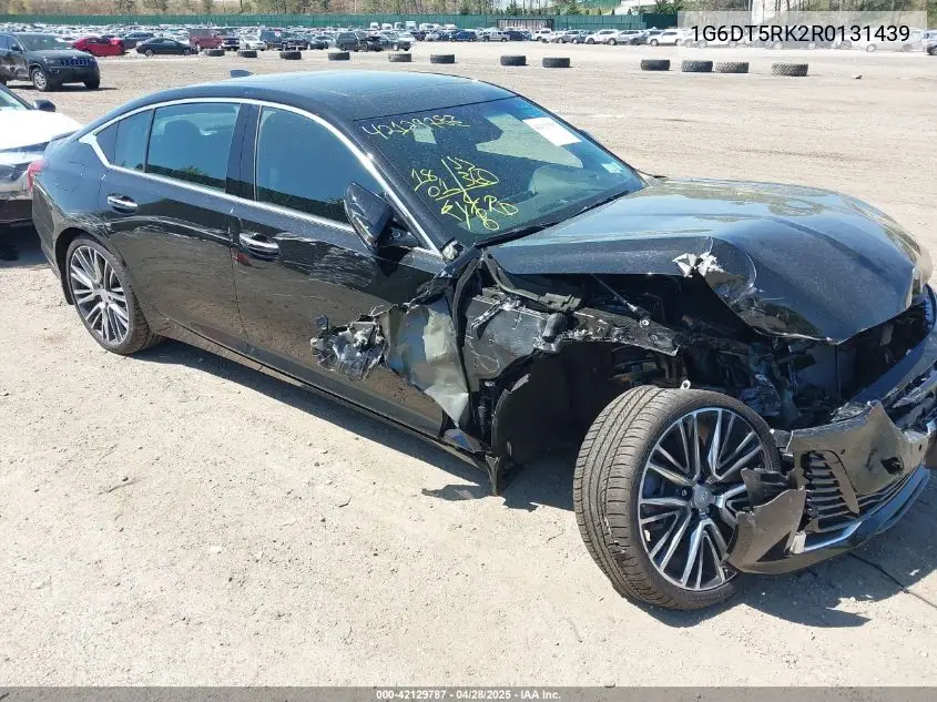 2024 Cadillac Ct5 Premium Luxury VIN: 1G6DT5RK2R0131439 Lot: 42129787