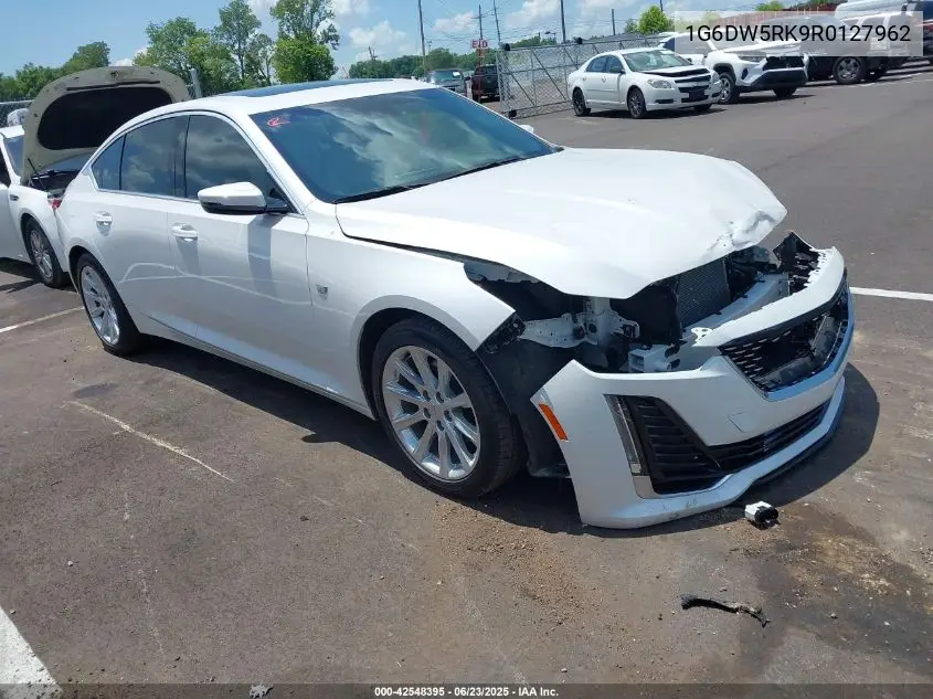 2024 Cadillac Ct5 Luxury VIN: 1G6DW5RK9R0127962 Lot: 42548395