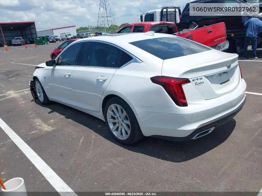 2024 Cadillac Ct5 Luxury VIN: 1G6DW5RK9R0127962 Lot: 42548395