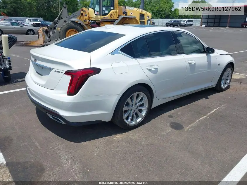 2024 Cadillac Ct5 Luxury VIN: 1G6DW5RK9R0127962 Lot: 42548395