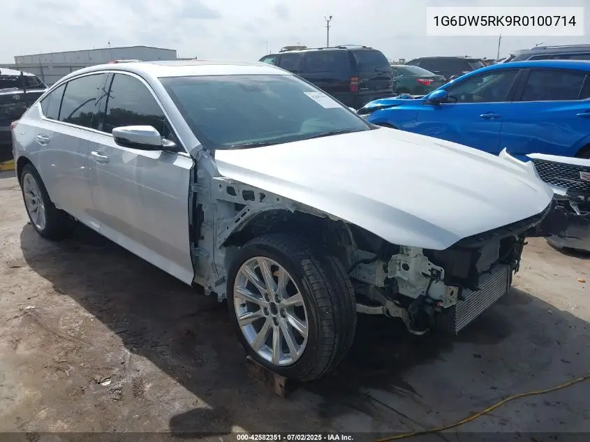 2024 Cadillac Ct5 Luxury VIN: 1G6DW5RK9R0100714 Lot: 42582351