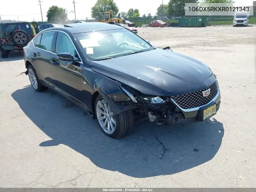 2024 Cadillac Ct5 Luxury VIN: 1G6DX5RKXR0121343 Lot: 42633548