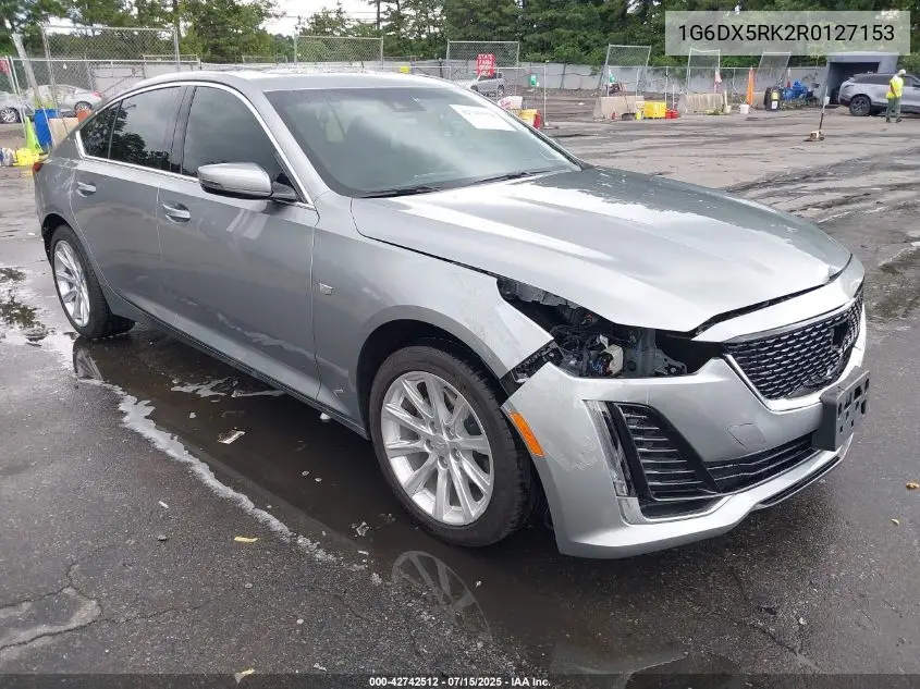 2024 Cadillac Ct5 Luxury VIN: 1G6DX5RK2R0127153 Lot: 42742512