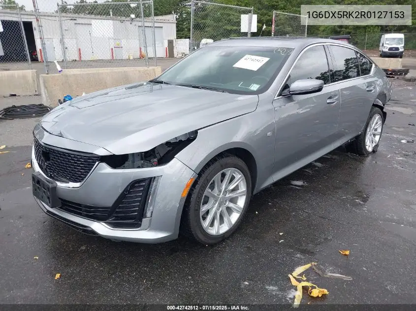 2024 Cadillac Ct5 Luxury VIN: 1G6DX5RK2R0127153 Lot: 42742512