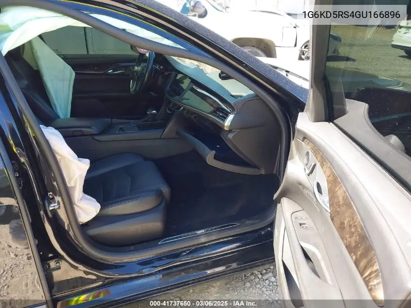 2016 Cadillac Ct6 Luxury VIN: 1G6KD5RS4GU166896 Lot: 41737650