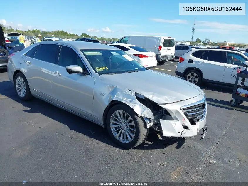 2016 Cadillac Ct6 Luxury VIN: 1G6KC5RX6GU162444 Lot: 42605271