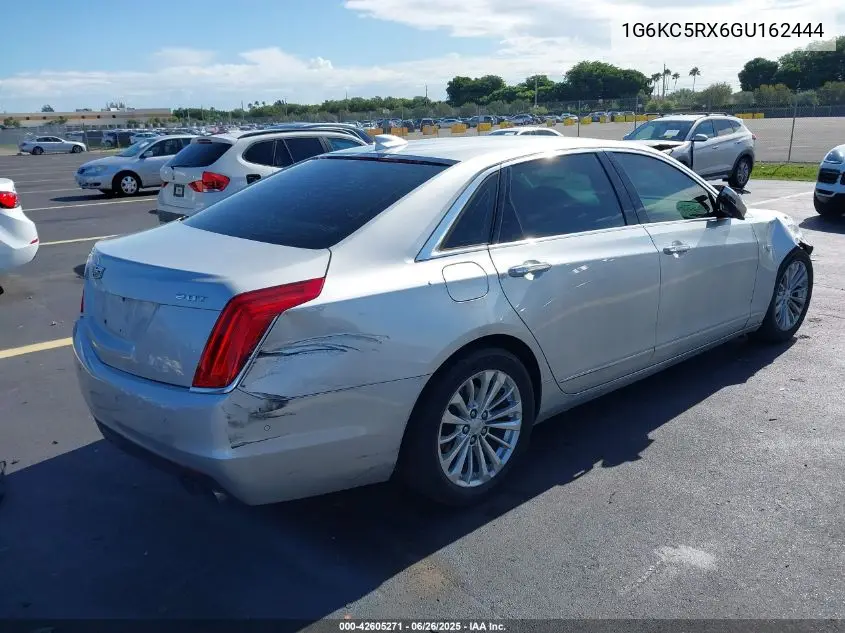 2016 Cadillac Ct6 Luxury VIN: 1G6KC5RX6GU162444 Lot: 42605271