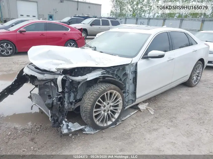 2017 Cadillac Ct6 Luxury VIN: 1G6KD5RS9HU165079 Lot: 12324373