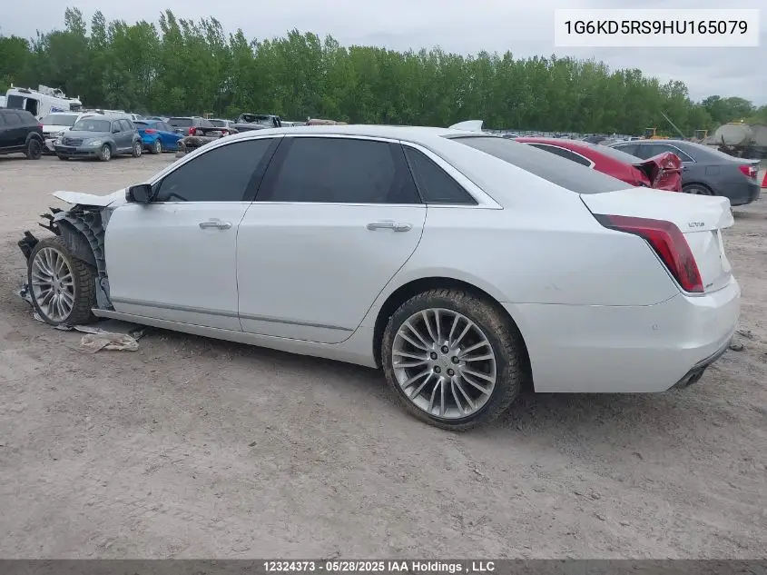 2017 Cadillac Ct6 Luxury VIN: 1G6KD5RS9HU165079 Lot: 12324373
