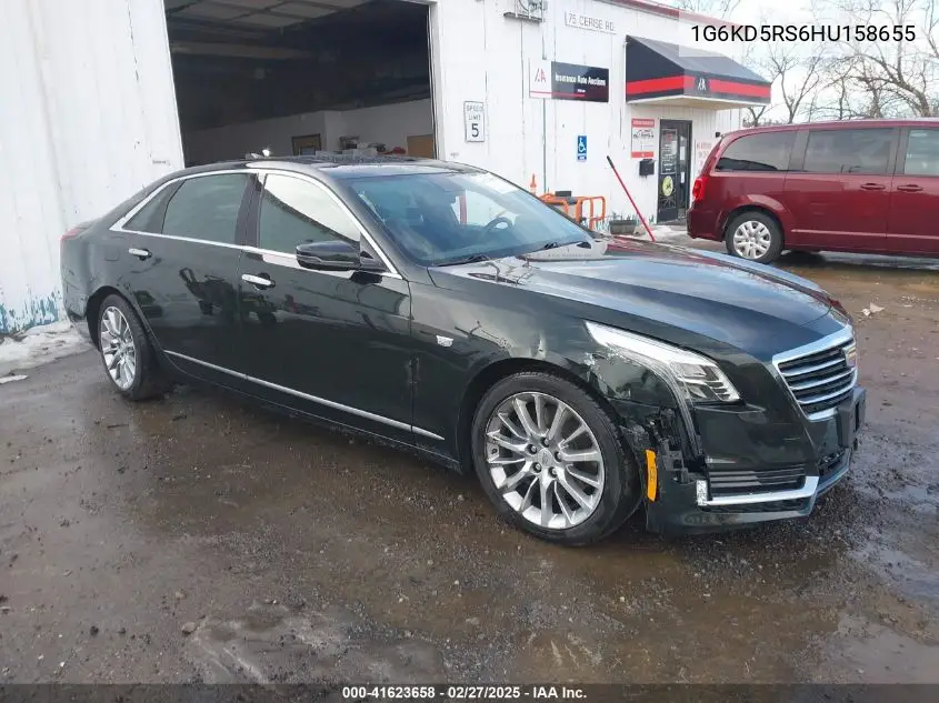 2017 Cadillac Ct6 Luxury VIN: 1G6KD5RS6HU158655 Lot: 41623658