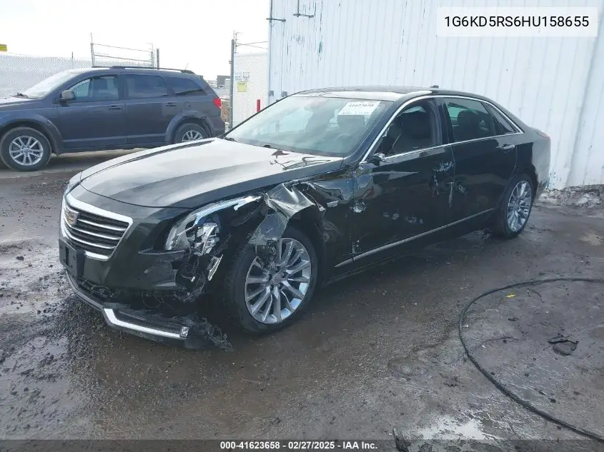 2017 Cadillac Ct6 Luxury VIN: 1G6KD5RS6HU158655 Lot: 41623658