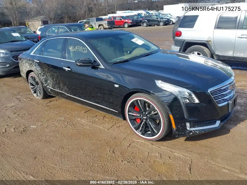 2017 Cadillac Ct6 Platinum VIN: 1G6KN5R64HU175275 Lot: 41683802