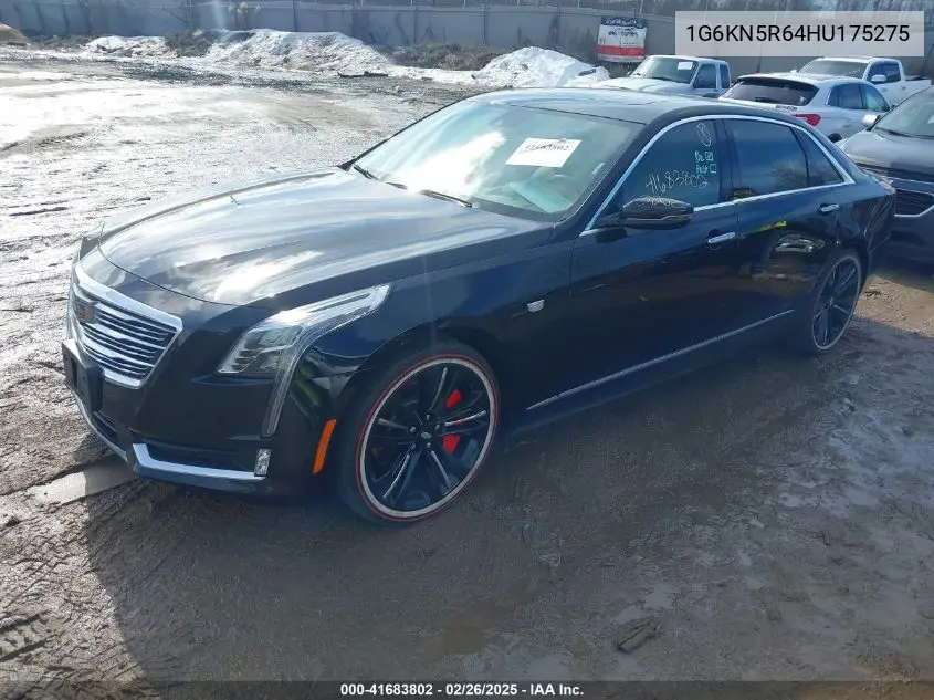 2017 Cadillac Ct6 Platinum VIN: 1G6KN5R64HU175275 Lot: 41683802